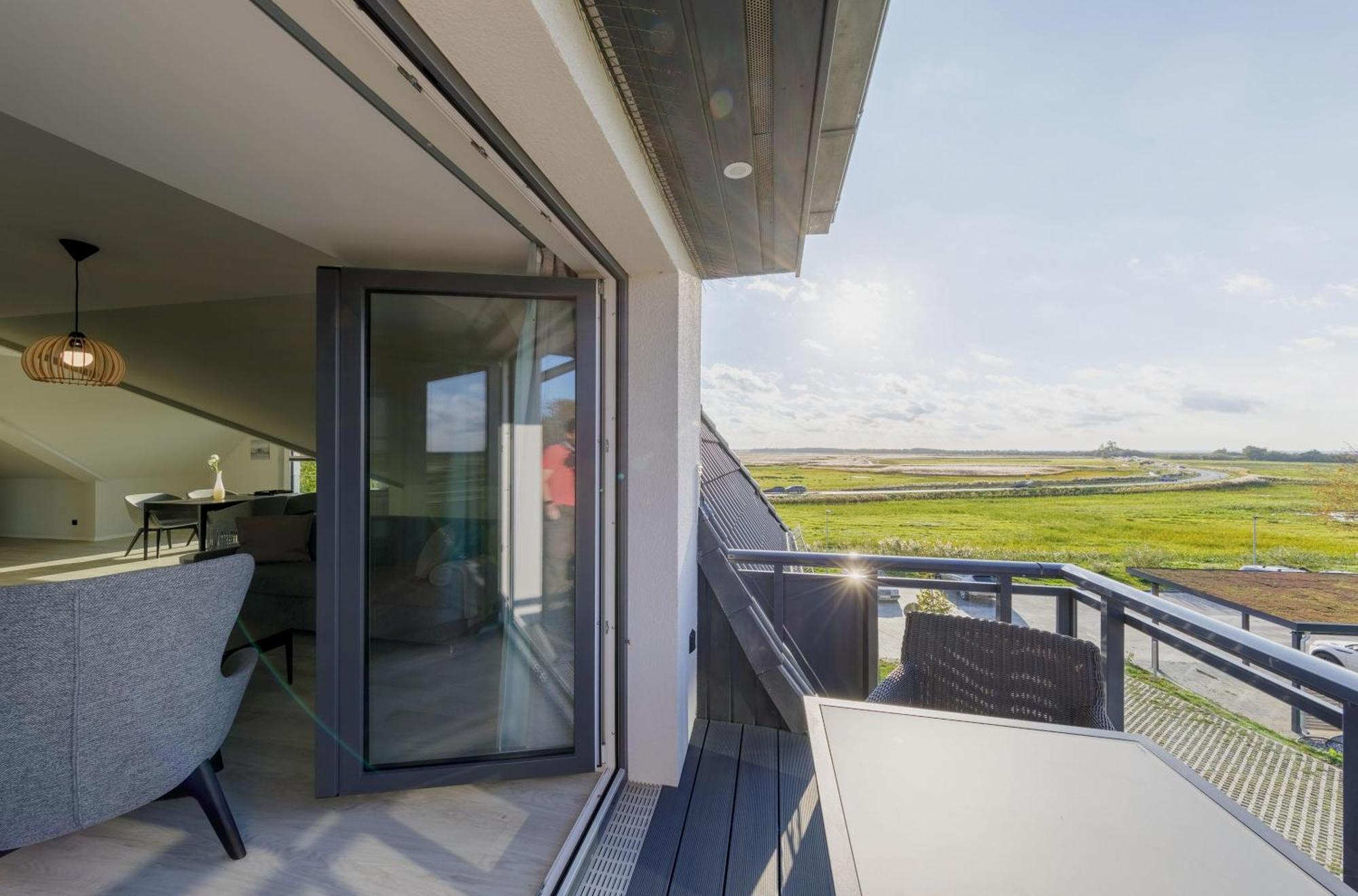 Meerblick Mit Kamin Am Saaler Bodden Wustrow  Exteriér fotografie